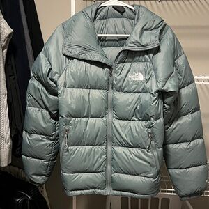NWOT * The North Face Men's Puffer Jacket - Light Green - Size Small